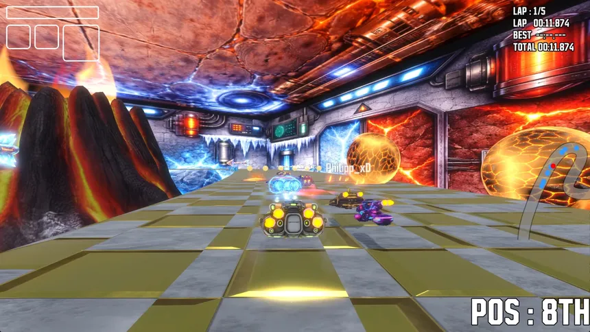 Скриншот 7 к игре Roomrush Racer