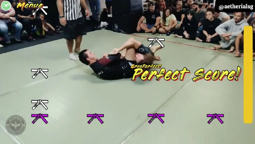 Скриншот 2 к игре Jiu‑Jitsu Hero! Flow Roll