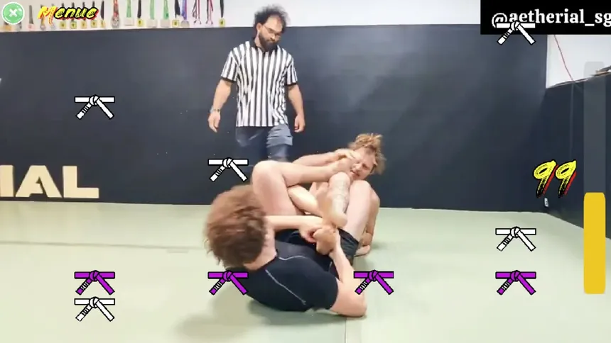 Скриншот 3 к игре Jiu‑Jitsu Hero! Flow Roll
