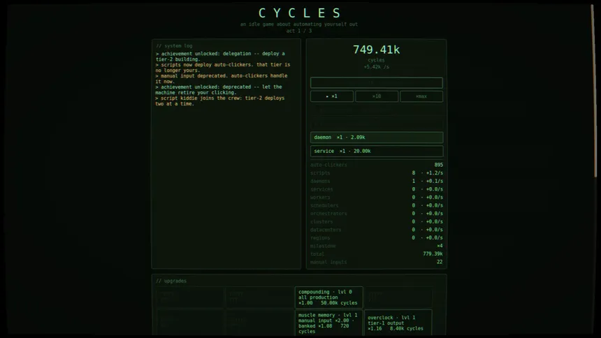 Скриншот 2 к игре CYCLES