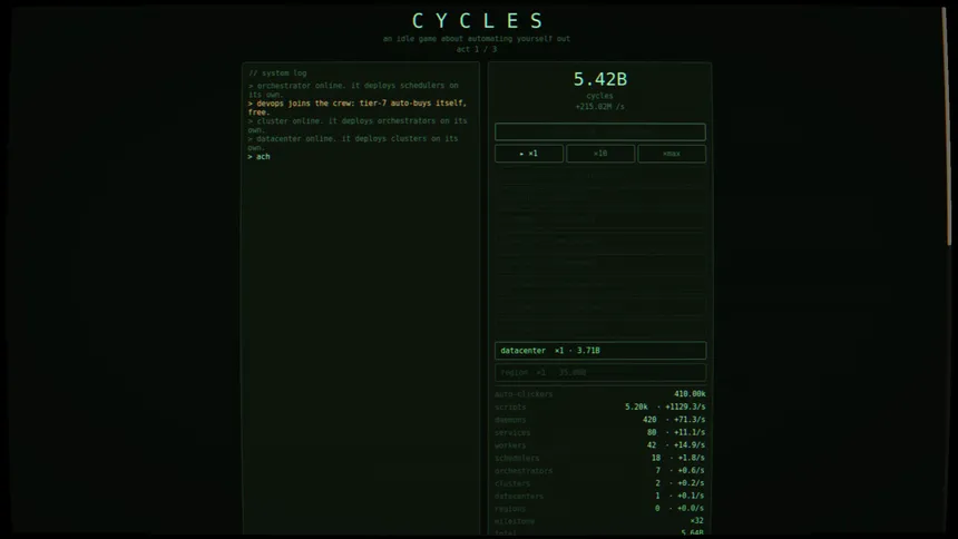 Скриншот 5 к игре CYCLES