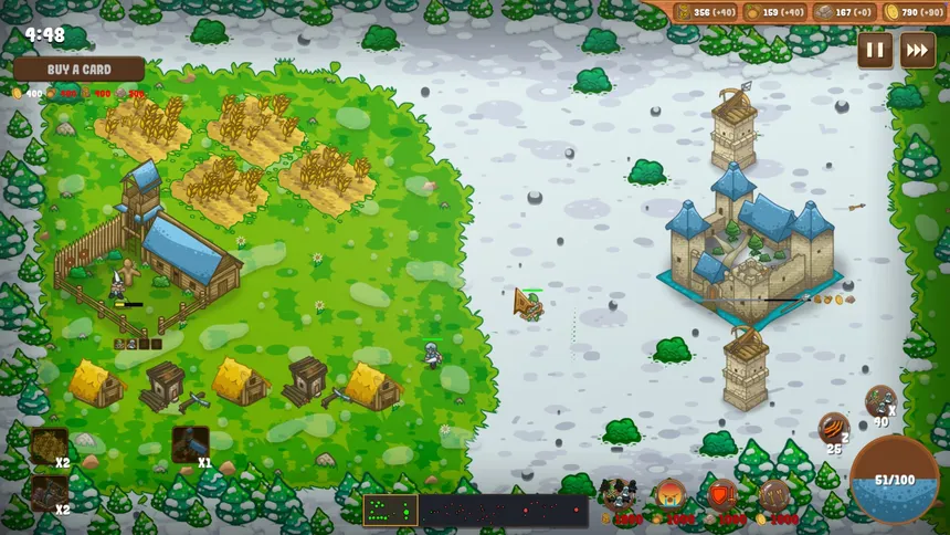 Скриншот 2 к игре Kingdoms vs Zombies