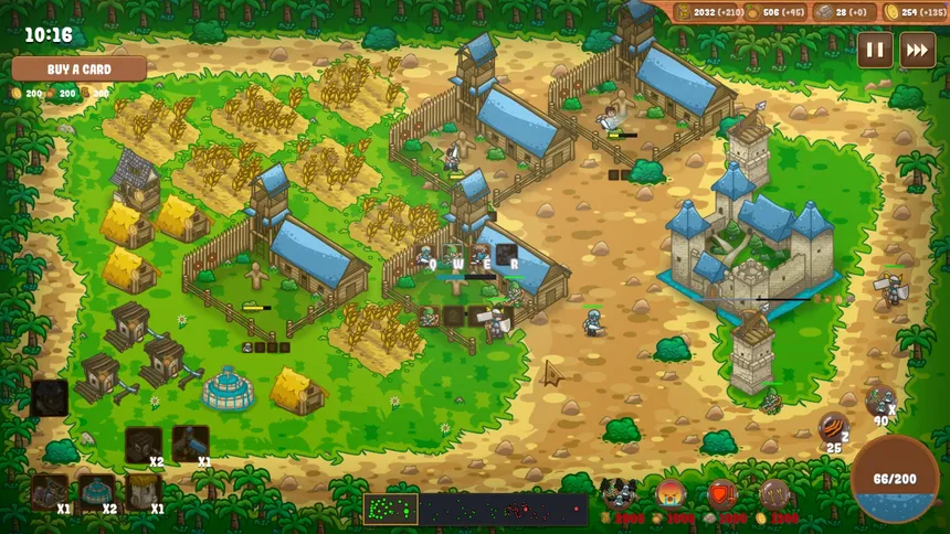Скриншот 4 к игре Kingdoms vs Zombies