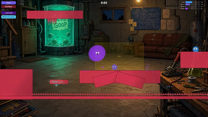 Скриншот 4 к игре Bouncy Blobs
