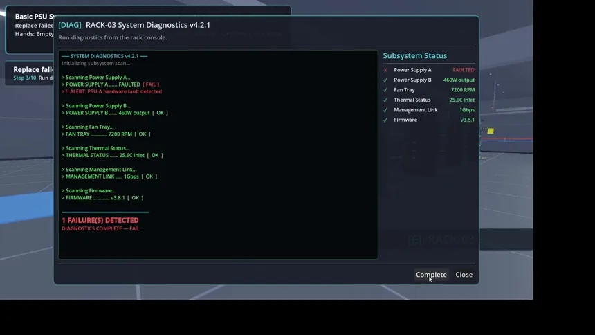 Скриншот 3 к игре Data Center Simulator