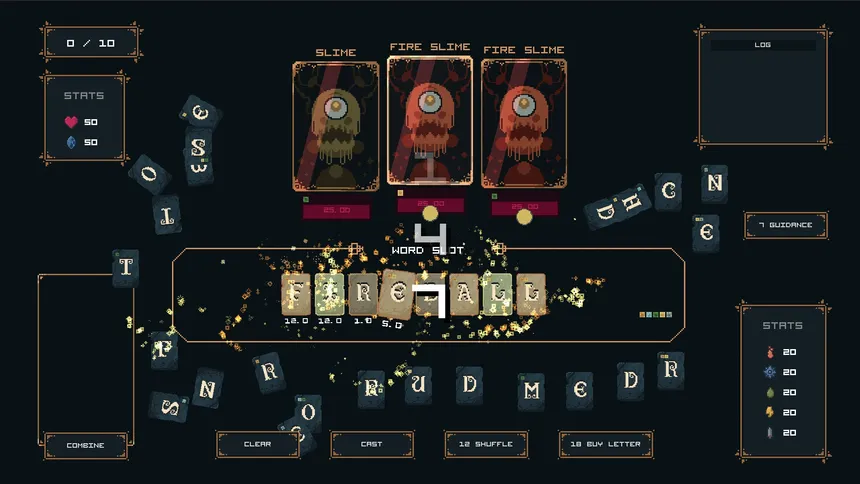 Скриншот 1 к игре Letterbane