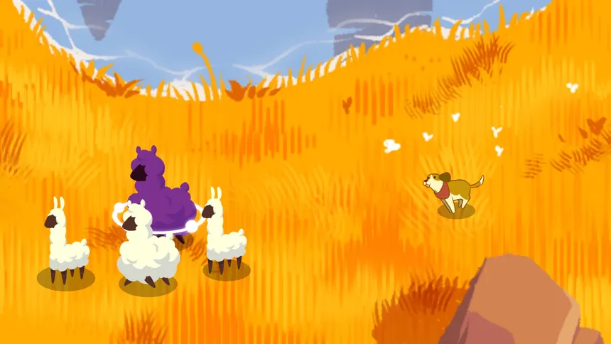 Скриншот 4 к игре Llamero: Incremental Herd
