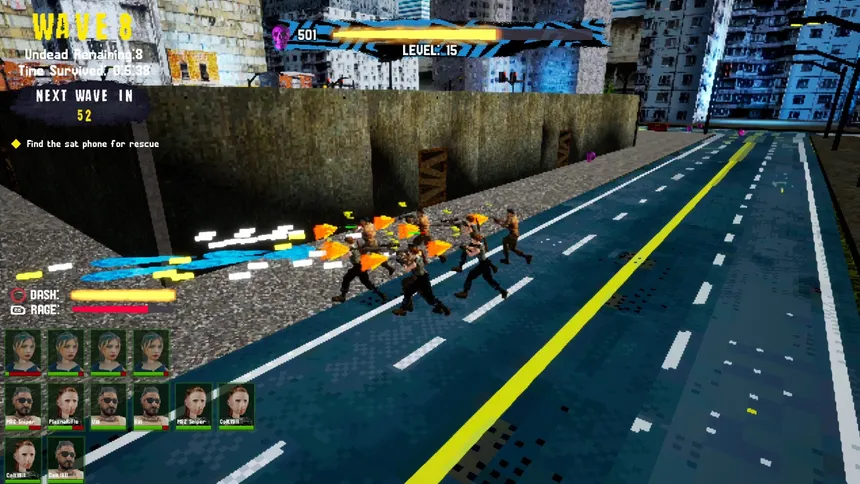 Скриншот 1 к игре Zombie Murder Squad Y2K