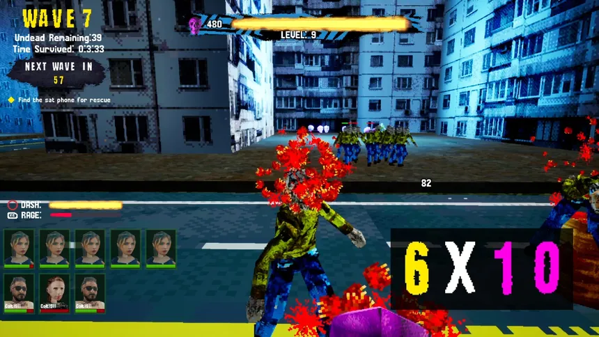 Скриншот 2 к игре Zombie Murder Squad Y2K