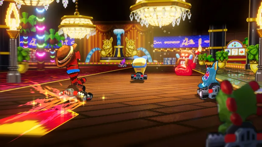 Скриншот 4 к игре Super Yooka-Laylee Kart