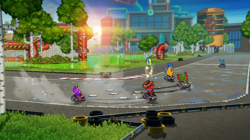 Скриншот 5 к игре Super Yooka-Laylee Kart