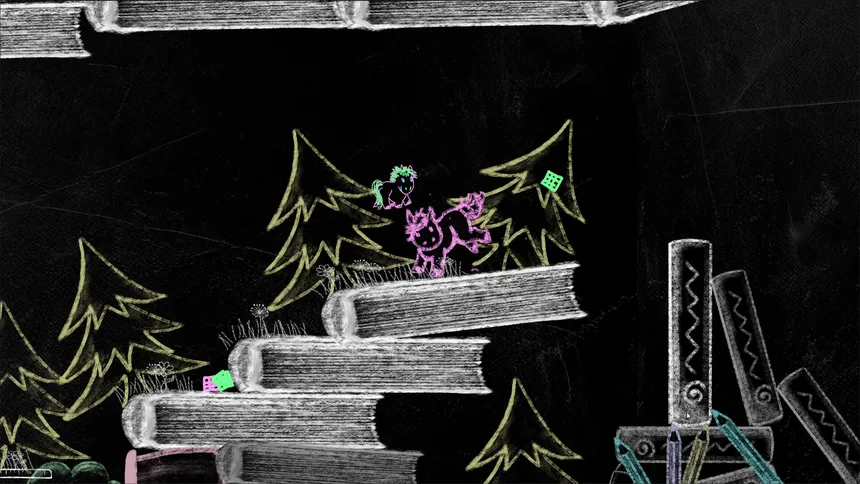 Скриншот 2 к игре Blackboard Ponies