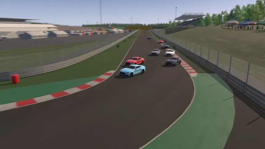 Скриншот 4 к игре SIM SPORTS RACING