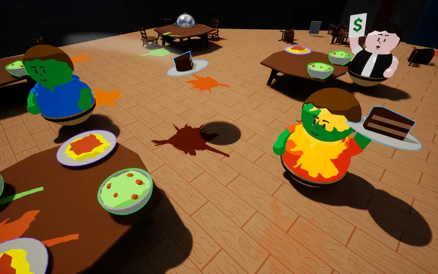 Скриншот 1 к игре FOOD FIGHT!