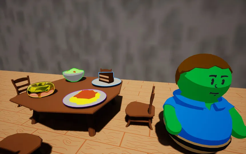 Скриншот 4 к игре FOOD FIGHT!