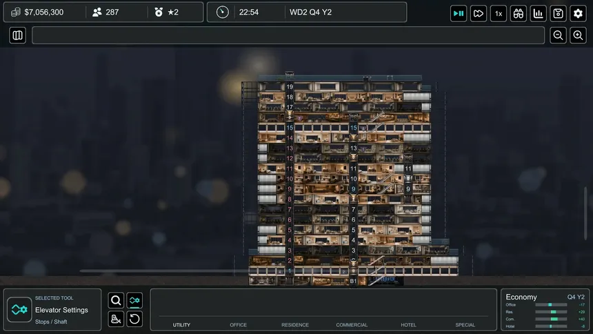 Скриншот 1 к игре ATLASPIA: The Tower Manager