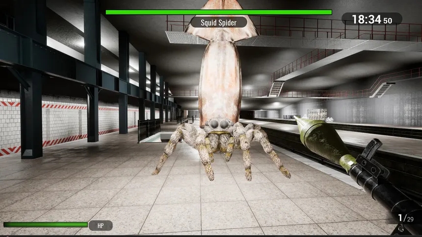 Скриншот 6 к игре Spider Subway