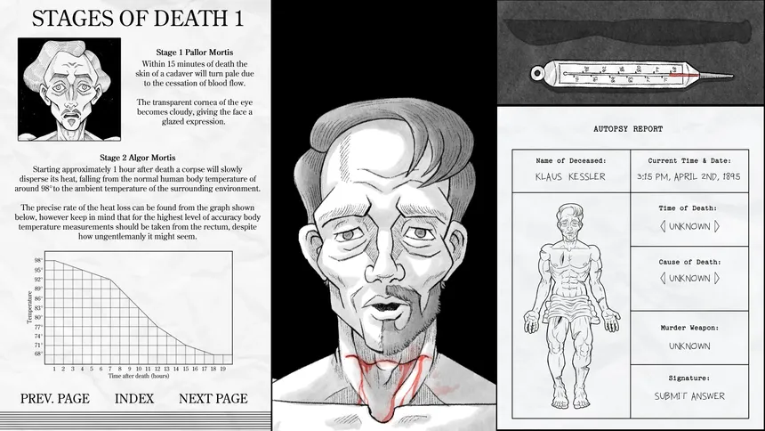 Скриншот 5 к игре Edwin Earstwhile: Medical Examiner