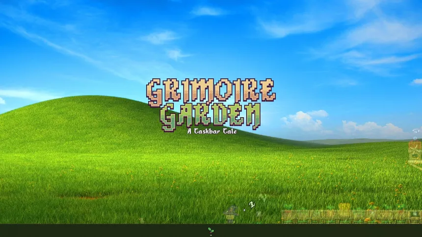 Скриншот 4 к игре Grimoire Garden: A Taskbar Tale