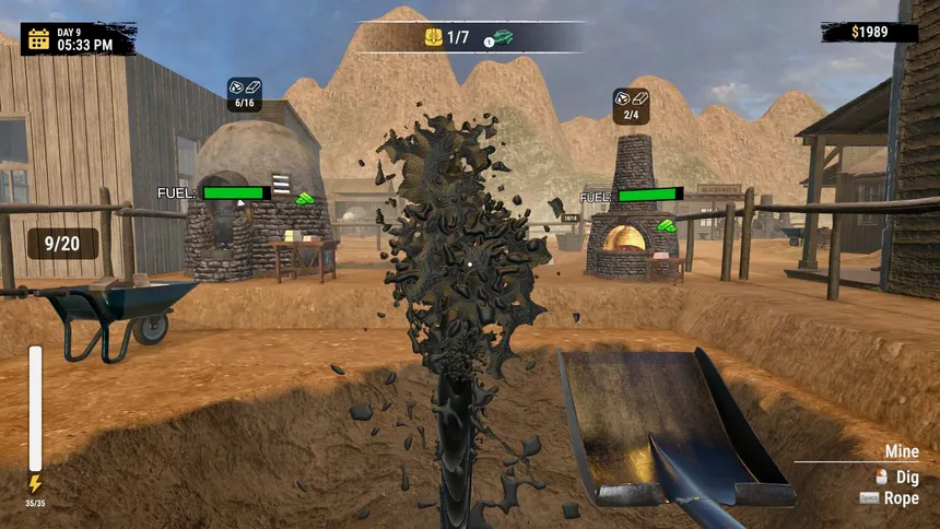 Скриншот 1 к игре Wild West Miner Simulator: First Gun