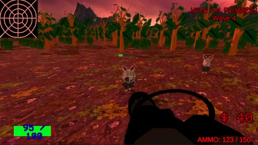 Скриншот 3 к игре Rabbits From The Gas Planet