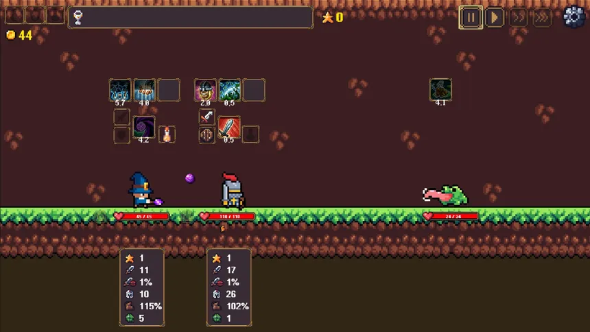 Скриншот 1 к игре Idle Pixel Battle
