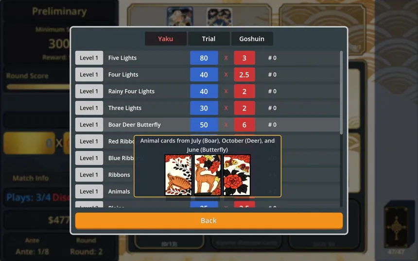 Скриншот 3 к игре TenguHanafuda