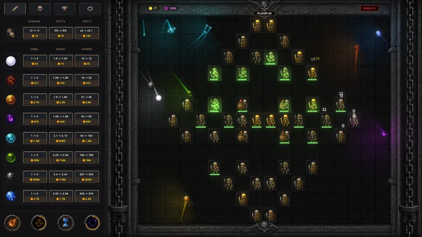 Скриншот 5 к игре Abyssal Elevator: Idle Breaker
