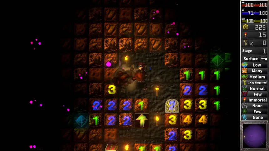 Скриншот 4 к игре Innocent Depths:The Dungeon Sweeper