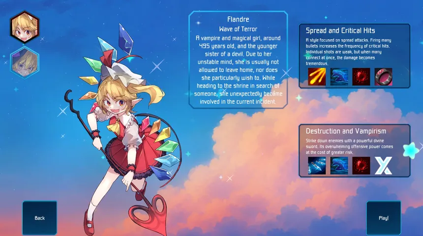 Скриншот 3 к игре 東方彈幕季風 ~ Touhou: Bullet Monsoon