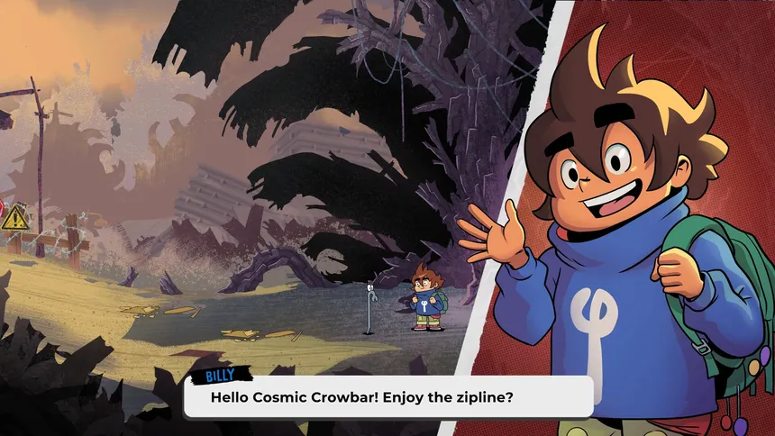 Скриншот 2 к игре Cosmic Crowbar