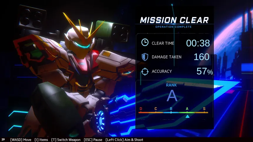 Скриншот 4 к игре VOID ARMOR: FORM DRIVE
