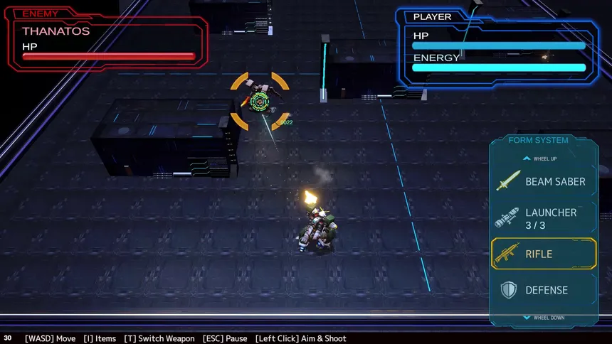 Скриншот 6 к игре VOID ARMOR: FORM DRIVE