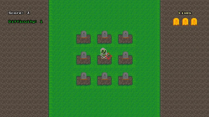 Скриншот 2 к игре The Living Graveyard