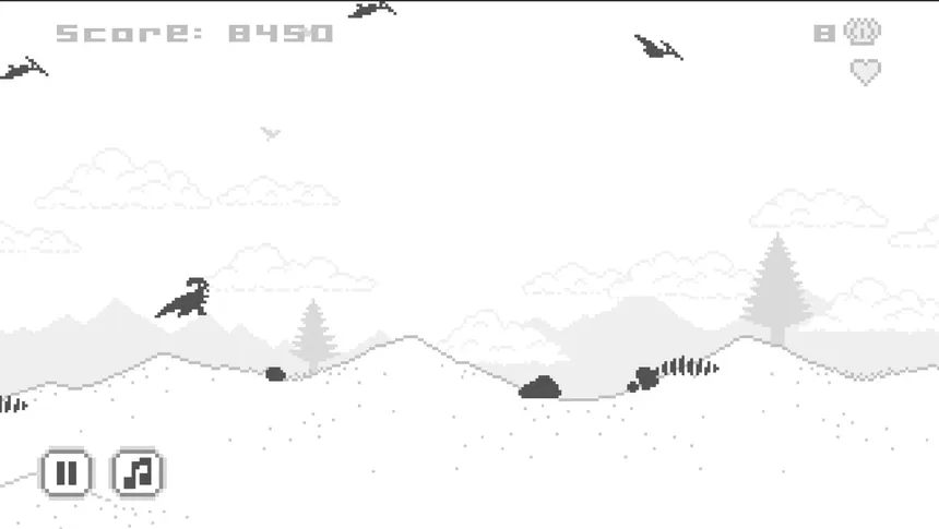 Скриншот 2 к игре Dino Jump Deluxe