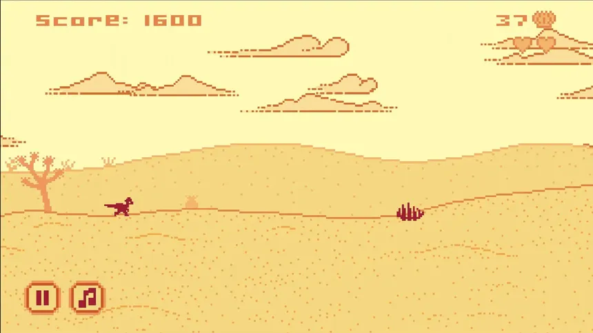 Скриншот 5 к игре Dino Jump Deluxe