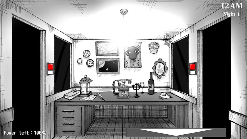 Скриншот 1 к игре Five Nights with Maids