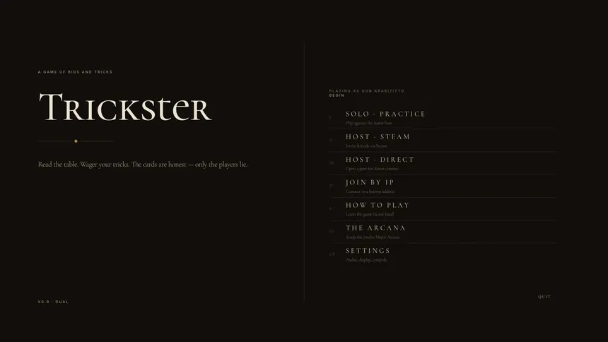 Скриншот 3 к игре Trickster: The Fool's Wager