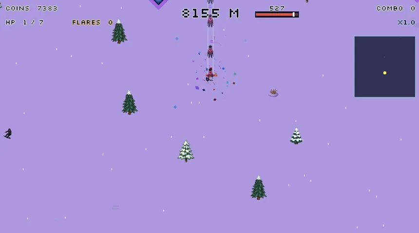 Скриншот 1 к игре Ski Yeet