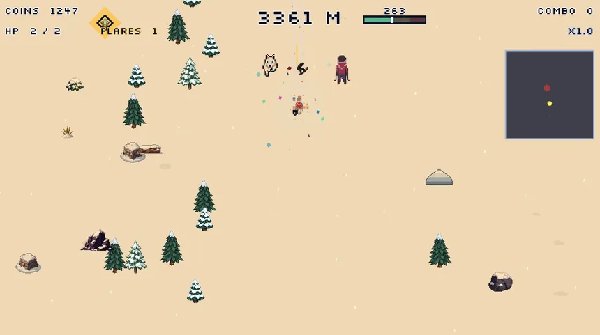 Скриншот 2 к игре Ski Yeet