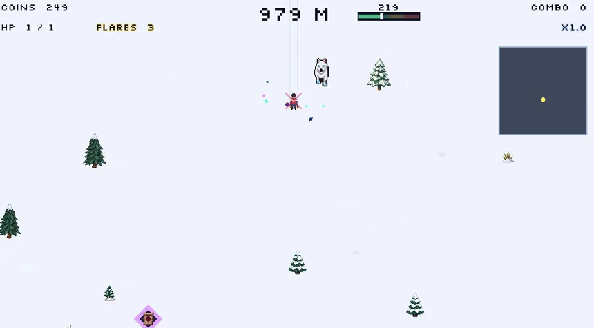 Скриншот 3 к игре Ski Yeet