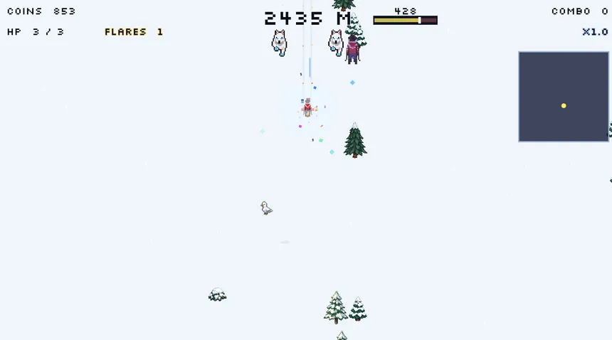 Скриншот 4 к игре Ski Yeet