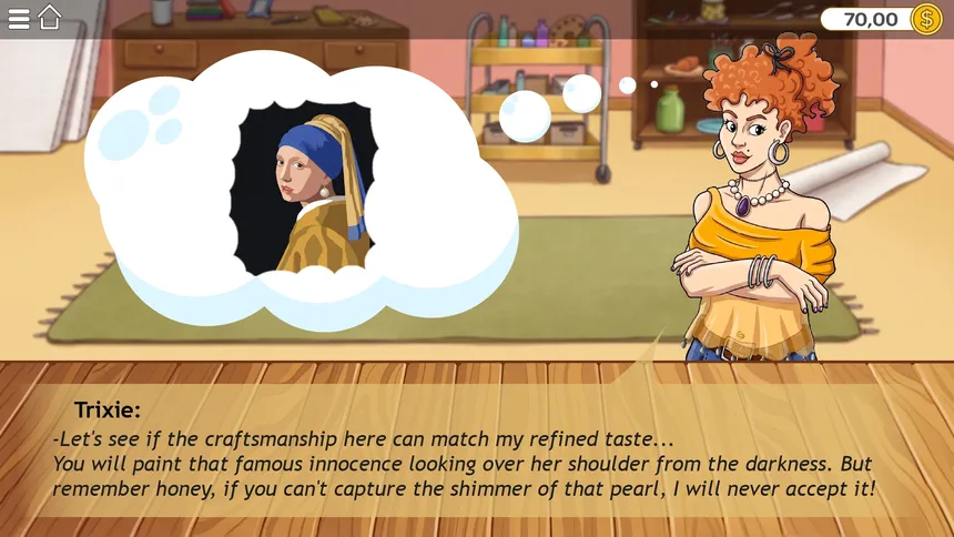 Скриншот 2 к игре The Paint Atelier: Replica Co.