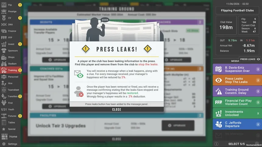 Скриншот 7 к игре Flipping Football Clubs