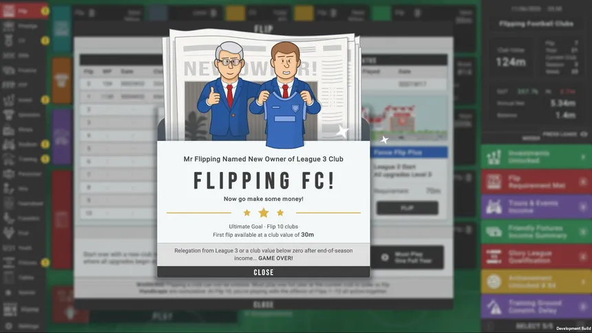 Скриншот 8 к игре Flipping Football Clubs