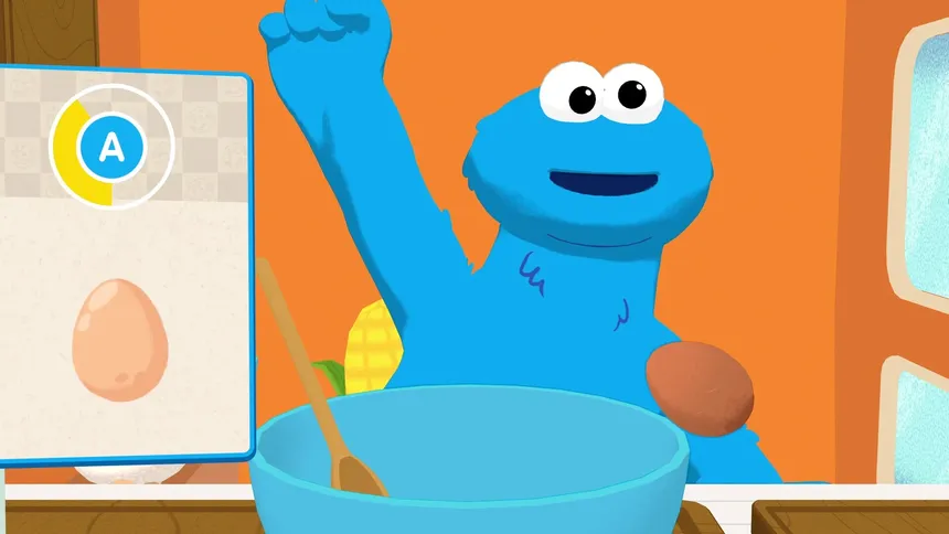 Скриншот 1 к игре Sesame Street: Веселые друзья