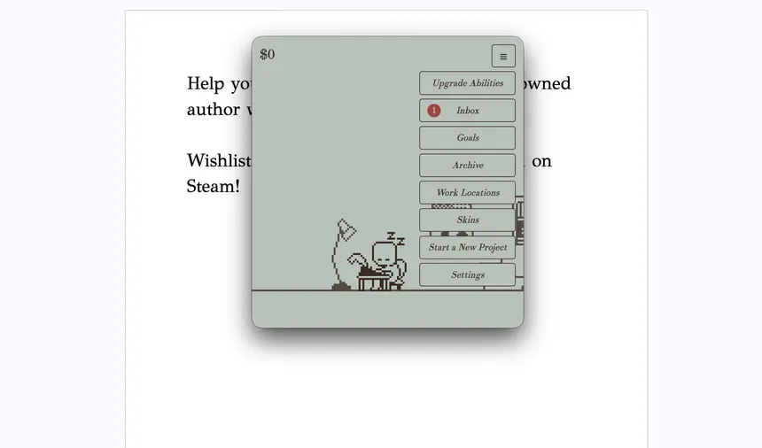 Скриншот 8 к игре Little Writer Desktop Companion