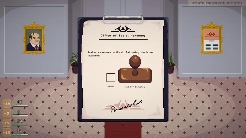 Скриншот 1 к игре Dear President