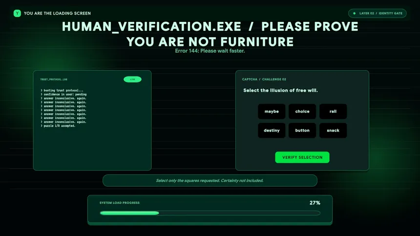 Скриншот 3 к игре You Are The Loading Screen