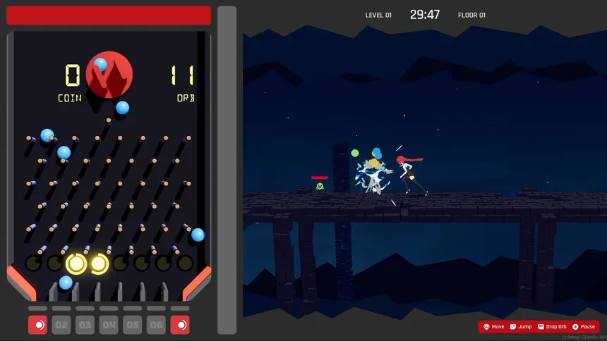 Скриншот 1 к игре Plinko Dungeon
